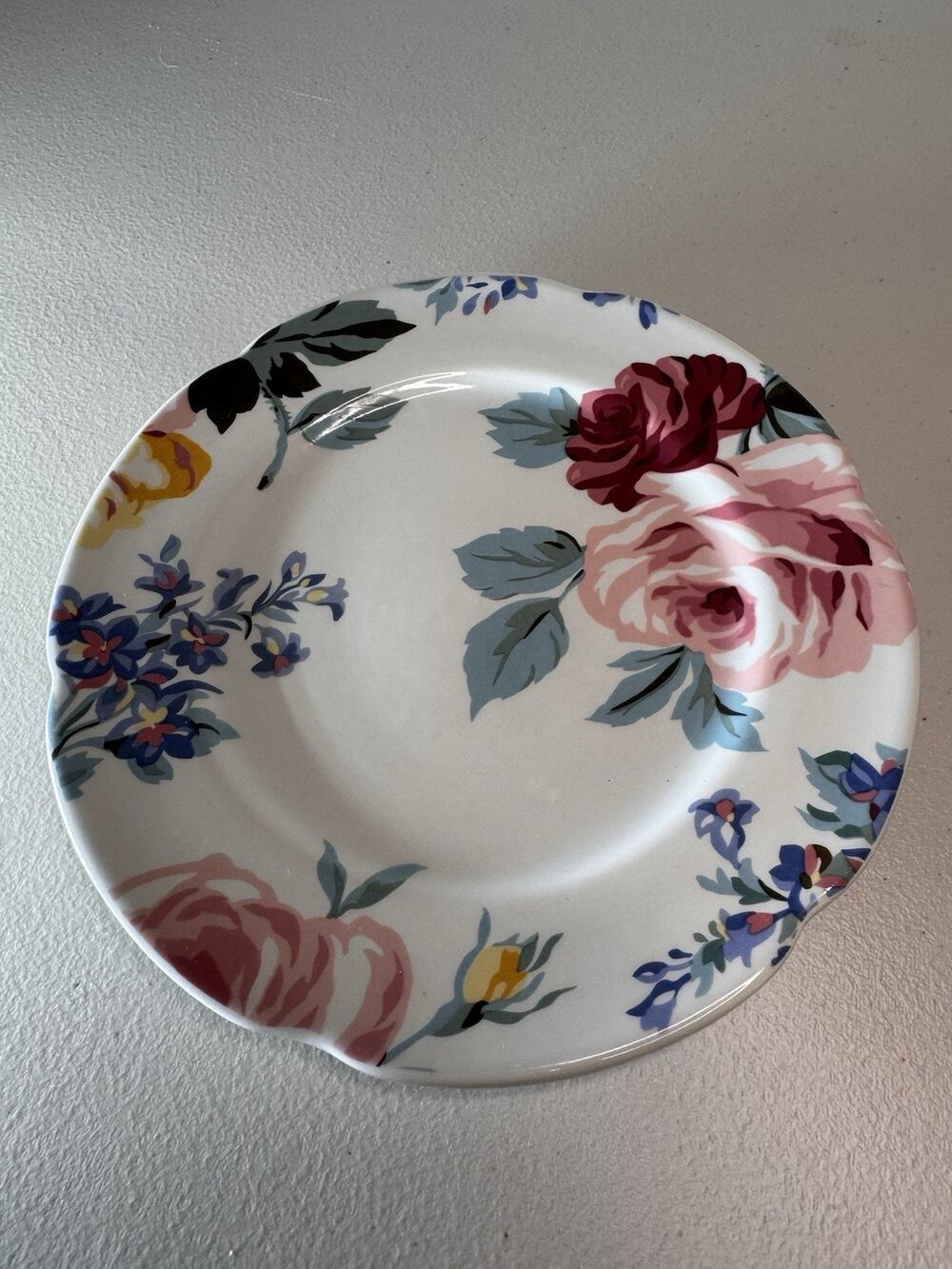 ralph lauren kirsty floral salad plate 8.25” portugal discontinued